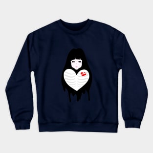 Cute girl Crewneck Sweatshirt